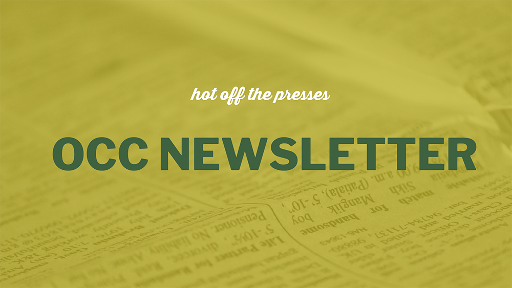 OCC Newsletter